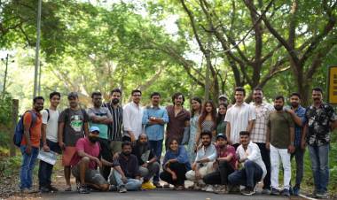 "Curtain Rises on 'Footage': Manju Warrier & Saiju Sreedharan Set Foot in Thrissur for Their New Movie Adventure"