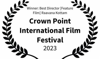Raavana Kottam director Vikram Sugumaran received the 'Best Director' award at the 'Crown Point International Film Festival' in Chicago,  USA.