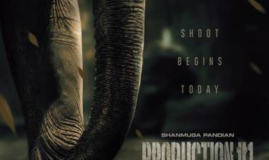 நடிகர் சண்முக பாண்டியன் நடிக்கும், புதுமையான ஆக்சன் திரைப்படம்,  பூஜையுடன் இனிதே துவங்கியது !!
