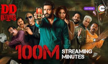 ZEE5 தளத்தில் அதிவேக100 மில்லியன் பார்வை நிமிடங்களைக் கடந்து, “டிடி ரிட்டர்ன்ஸ்”  படம் சாதனை !