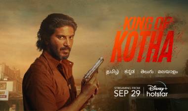 துல்கர் சல்மானின் “கிங் ஆஃப் கொத்தா” செப்டம்பர் 29 முதல், டிஸ்னி+ ஹாட்ஸ்டாரில் !!!