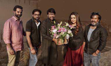 மெகா ஸ்டார் சிரஞ்சீவி உடன் ஜோடி சேர்ந்த த்ரிஷா கிருஷ்ணன் !!