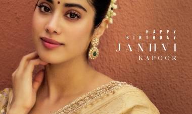 'குளோபல் ஸ்டார்' ராம்சரணுடன் இணைந்த பாலிவுட் நடிகை ஜான்வி கபூர்