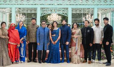 பிரபலங்கள் சூழ நடைபெற்ற இயக்குனர் ஷங்கரின் மூத்த மகள் ஐஸ்வர்யா ஷங்கர் - தருண் கார்த்திகேயன் திருமண வரவேற்பு நிகழ்ச்சி 