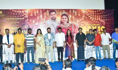 கோபுரம் பிலிம்ஸ் G.N.அன்புசெழியன் வழங்க, சுஷ்மிதா அன்புசெழியன் பிரம்மாண்ட தயாரிப்பில், நடிகர் சந்தானம் நடிப்பில்  உருவாகியுள்ள 'இங்க நான் தான் கிங்கு' திரைப்பட பத்திரிகையாளர் சந்திப்பு