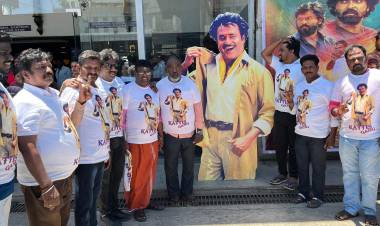 ரஜினிகாந்த் ரசிகர்களை கவுரவித்த கட்டீஸ் கேங் படக்குழுவினர்