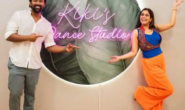 சென்னை அடையாறில் 'கிகி'ஸ் டான்ஸ் ஸ்டுடியோ'( Kiki's Dance Studio)வை தொடங்கிய நடிகை கிகி சாந்தனு