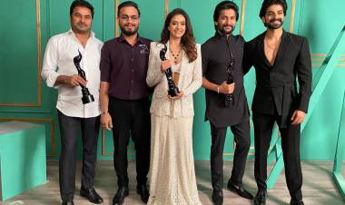 நேச்சுரல் ஸ்டார் நானியின் 'தசரா" திரைப்படம்,   6 மதிப்புமிக்க  ஃபிலிம்ஃபேர் விருதுகளை  வென்றது !!