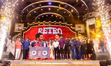  சூர்யா நடிக்கும் 'ரெட்ரோ' படத்தின் இசை மற்றும் முன்னோட்ட வெளியீட்டு விழா