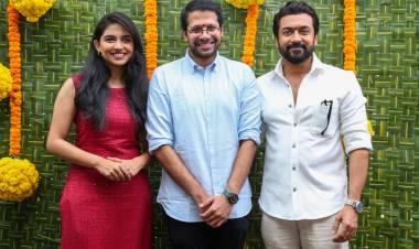 சூர்யா 46 '  - வெங்கி அட்லூரி படத்தின் பூஜை