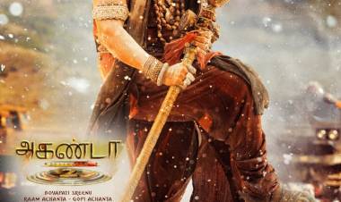 காட் ஆஃப் மாஸஸ் நந்தமூரி பாலகிருஷ்ணா – பிளாக்பஸ்டர் மேக்கர்  போயபதி ஸ்ரீனு (Boyapati Sreenu), கூட்டணியில் 14 ரீல்ஸ் பிளஸ் பேனரில் ராம் அச்சந்தா (Raam Achanta), கோபி அச்சந்தா  (Gopi Achanta) ஆகியோர் தயாரிக்க, M. தேஜஸ்வினி நந்தமூரி ( M Tejaswini Nandamuri) வழங்கும் #BB4 “அகண்டா 2: தாண்டவம்” , (#BB4 Akhanda 2: Thandavam) டிசம்பர் 5 முதல் திரையரங்குகளில்!