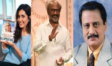 Rajinikanth gifts spiritual book to Raashii Khanna, extends financial support to Mohan Sharma