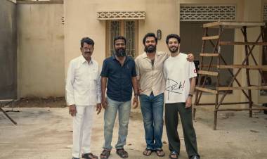 Anirudh met Silambarasan TR at Arasan Shooting Spot Inbox *வேகமாக விறுவிறுப்பாக நடைபெறும் ‘அரசன்’ படப்பிடிப்பு!*