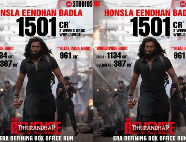  DHURANDHARTHEREVENGE CROSSES ₹1,000 CRORE NETT IN INDIA!-துரந்தர் பழிவாங்கல் சாதனை: இந்தியாவில் ரூ.1,000 கோடி நெட் வசூலை தாண்டியது!