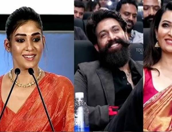 Nayanthara makes rare public appearance, praises Yash and Geetu Mohandas at Toxic trailer launch