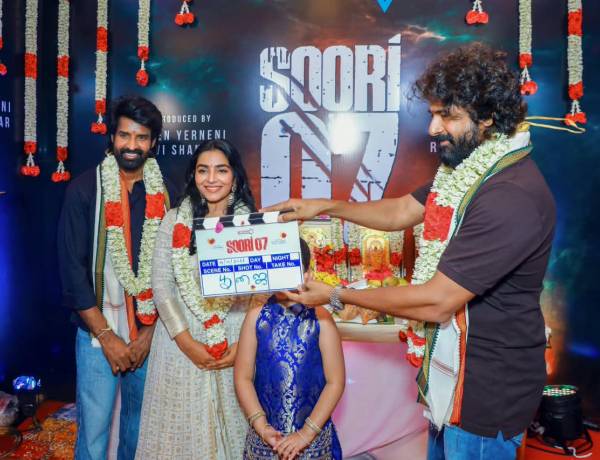 நடிகர் சூரியின் புதிய திரைப்படத்தை கிளாப் அடித்து தொடங்கி வைத்த நடிகர் சிவகார்த்திகேயன்!