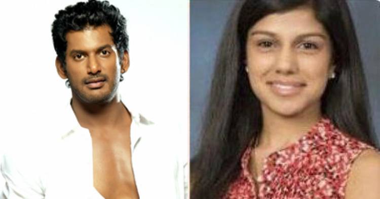 Fake news about actor Vishal's fiancee is doing rounds