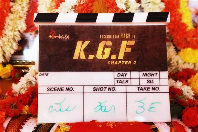 "KGF Chapter 2" Movie Pooja Stills
