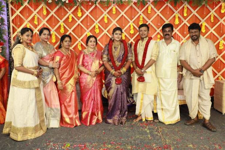 Abinaya Parthiban and Naresh Karthik Wedding Stills 
