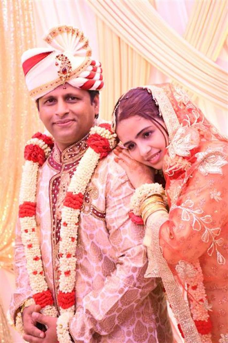 Actor ICE Ashok and Alima Jat Wedding Stills