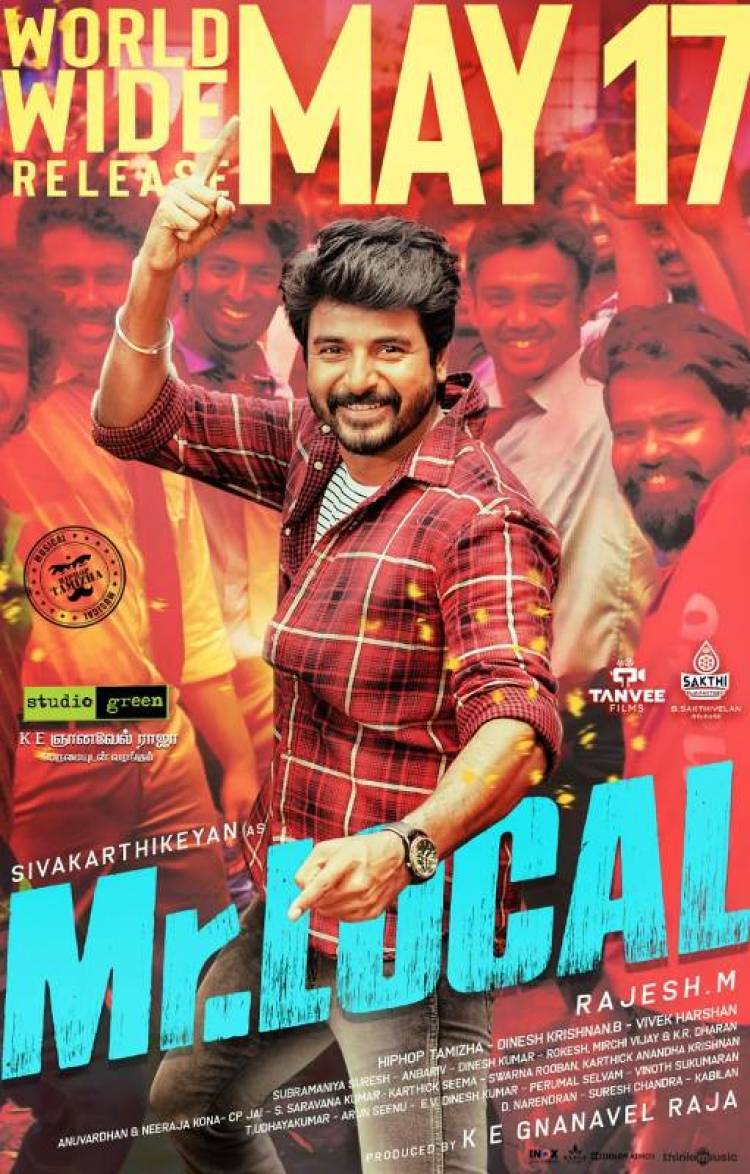 Sivakarthikeyan's "Mr Local" release date Confirmed