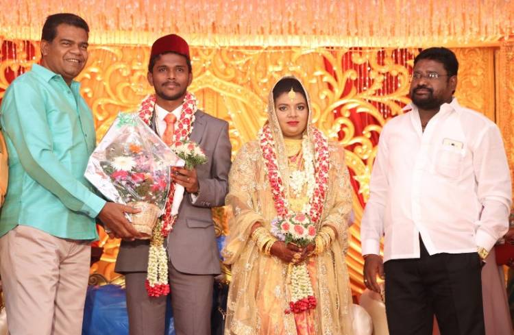 சிதம்பரம் ரயில்வேகேட் பட தயாரிப்பாளர் S.M.இப்ராஹீம் மகள் திருமண விழா