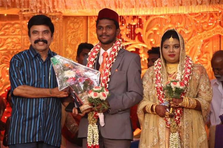 சிதம்பரம் ரயில்வேகேட் பட தயாரிப்பாளர் S.M.இப்ராஹீம் மகள் திருமண விழா