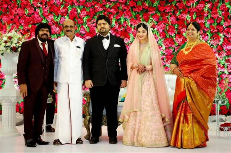 T.R.Kuralarasan - Nabeelah R Ahmed Wedding Reception Stills