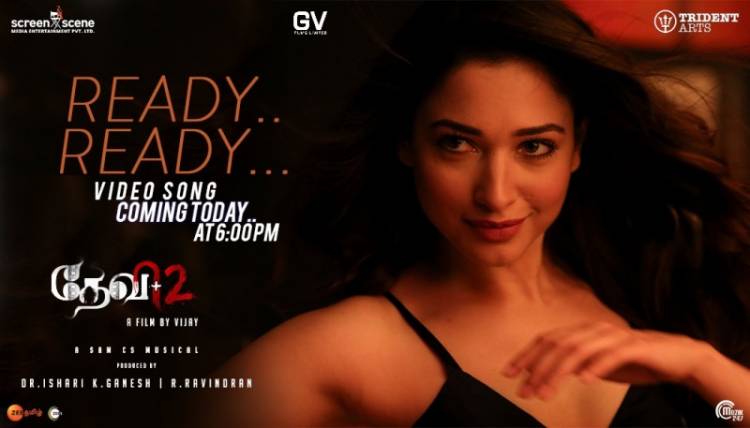"Ready Ready" full video song from "Devi 2" releasing Today