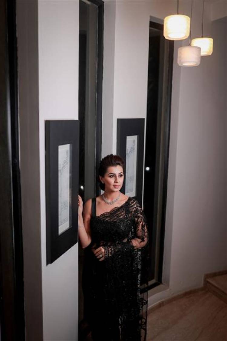 Actress Nikki Galrani Charming Photoshoot Stills