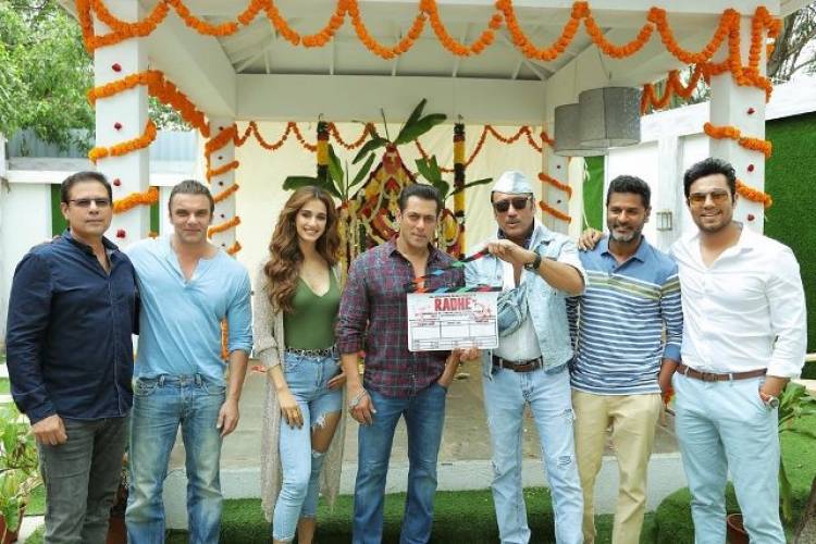 Salman Khan and Disha Patani start shooting for their film Radhe