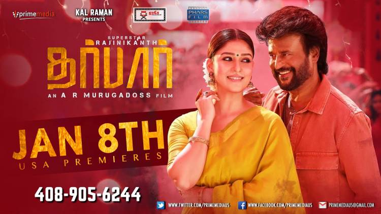 “Darbar” Premiere Show In USA’ on 8th January 