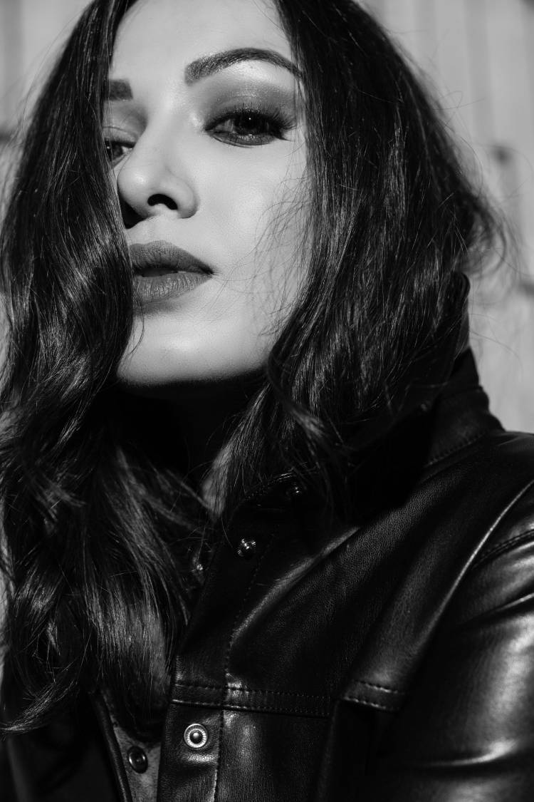 Black and White photos of Actress Catherine Tresa