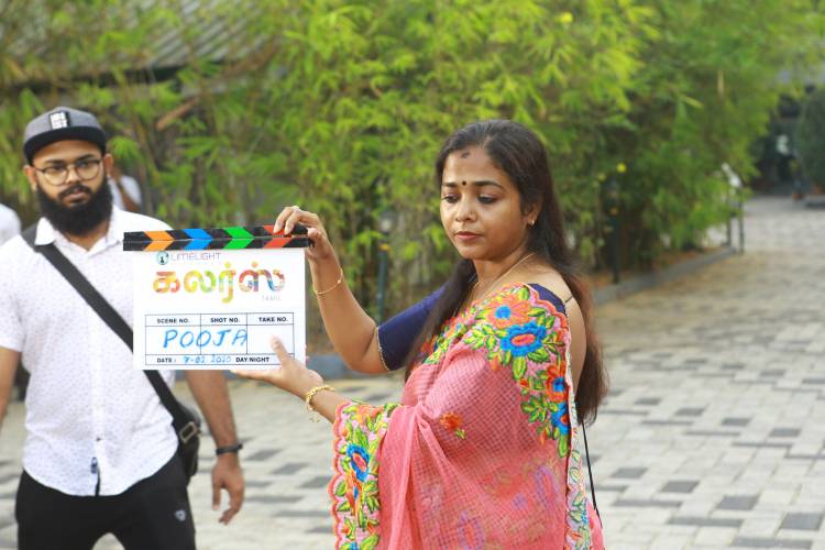 LimeLight Pictures Production Nissar Directorial Ramkumar - Varalaksmhi Sarathkumar - Ineya starrer "Colors"