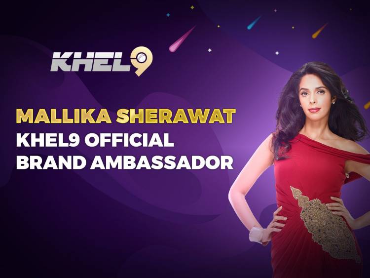 Mallika Sherawat Becomes the First Brand Ambassador for Khel9 - India's Biggest Online Gaming Platform