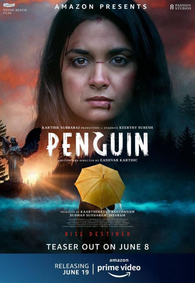 Amazon Prime Video reveals the poster of Penguin, Teaser Out on 8th June