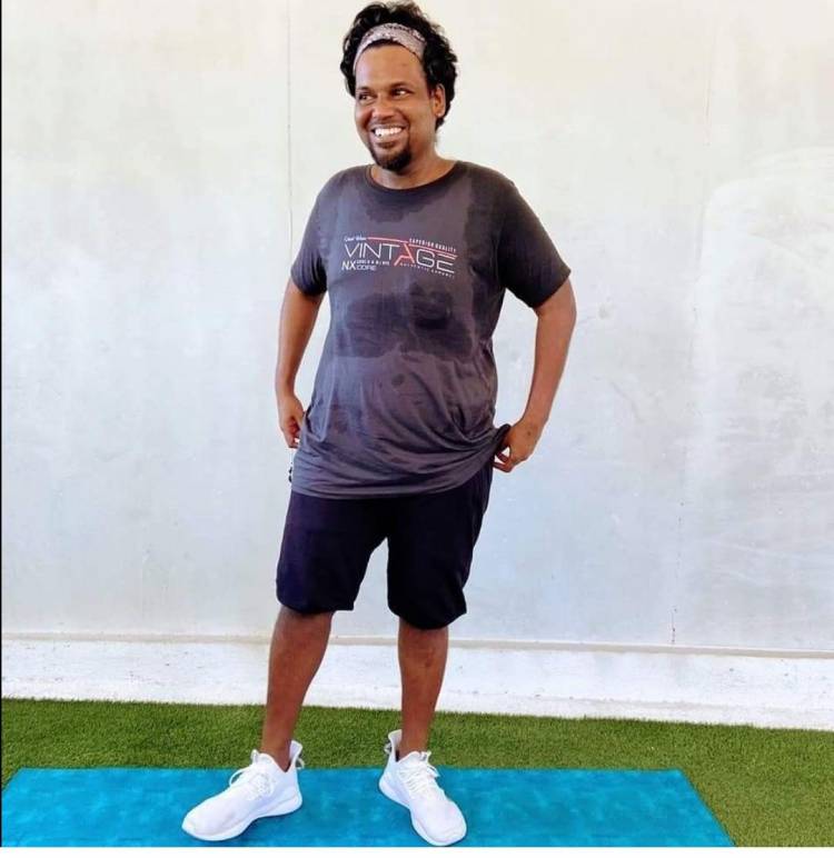 உடல் எடையைக் குறைத்த இசையமைப்பாளர் சைமன் கே.கிங்