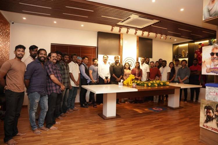 The cast and crew of the film Kanavar Paer Ranasingam