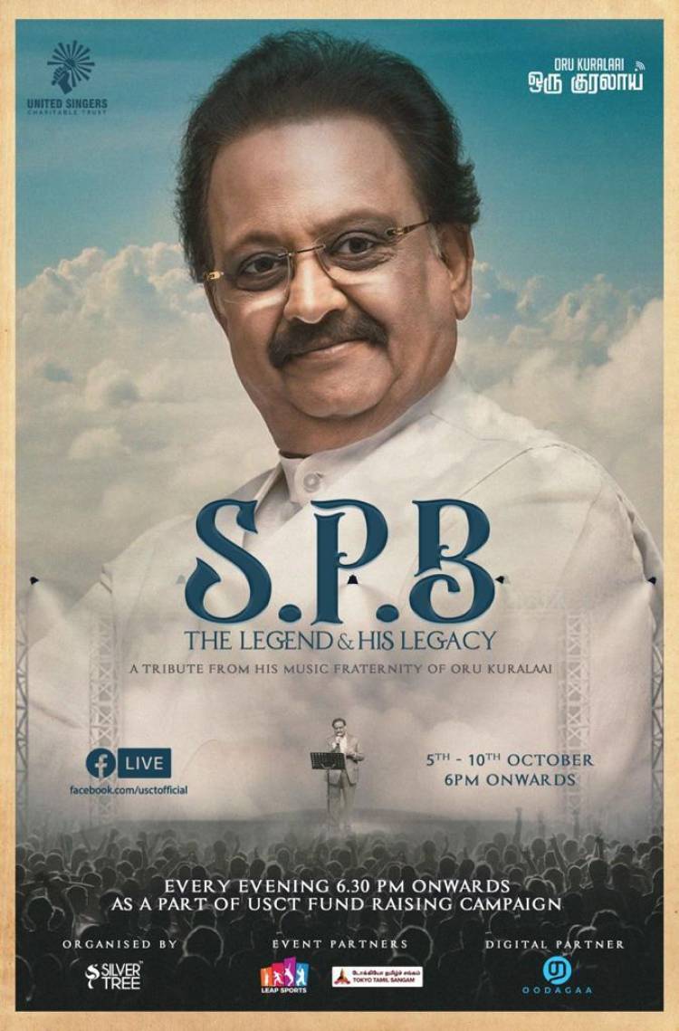 A Legend, A phenomenon, Our dear SPB sir ! 