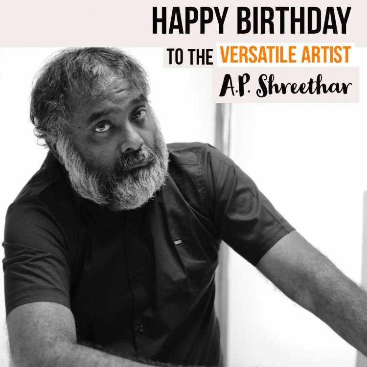 Happy Birthday Artist, Actor and Producer @ApShreethar 