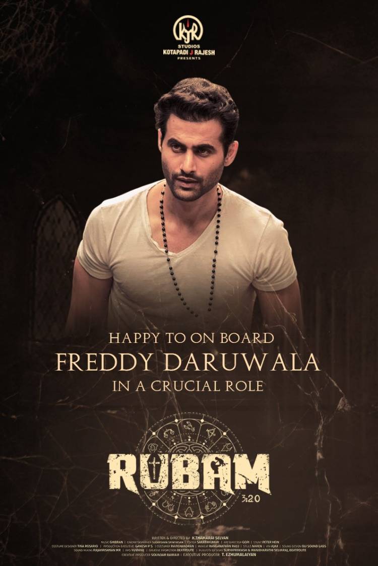Bollywood actor @Freddydaruwala is on board #Rubam in a crucial role!