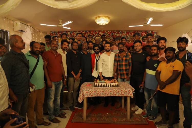 @iamsanthanam's #ParrisJeyaraj shooting has been wrapped up successfully. First single coming soon !