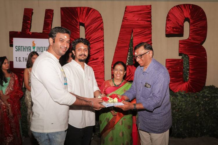 சத்யஜோதி ஃபிலிம்ஸ் தயாரிப்பில் தனுஷ் நடிப்பில் கார்த்திக் நரேன் இயக்கம்" D 43 " படப்பிடிப்பு இன்று பூஜையுடன் துவங்கியது !