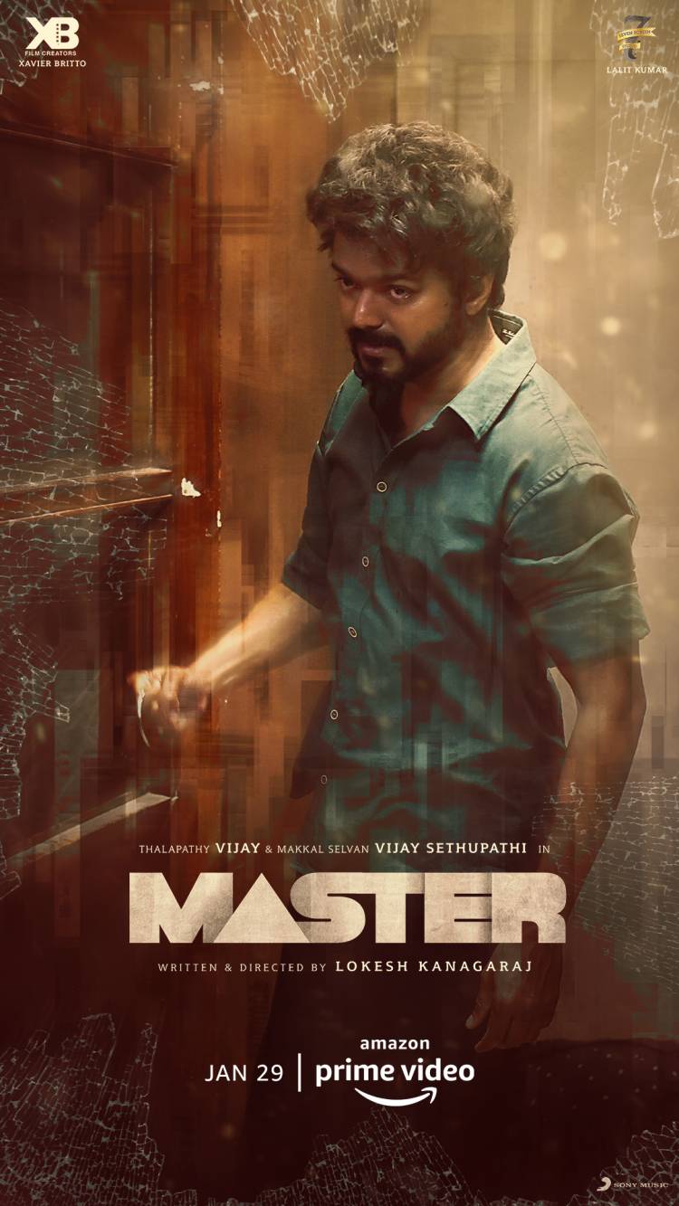 AMAZON PRIME VIDEO ANNOUNCES THE DIGITAL PREMIERE OF TAMIL ACTION THRILLER MASTER - FOR THE 29th OF JANUARY