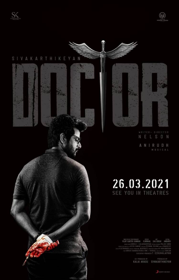 .@Siva_Kartikeyan's #DOCTOR hitting the screens on March 26th.