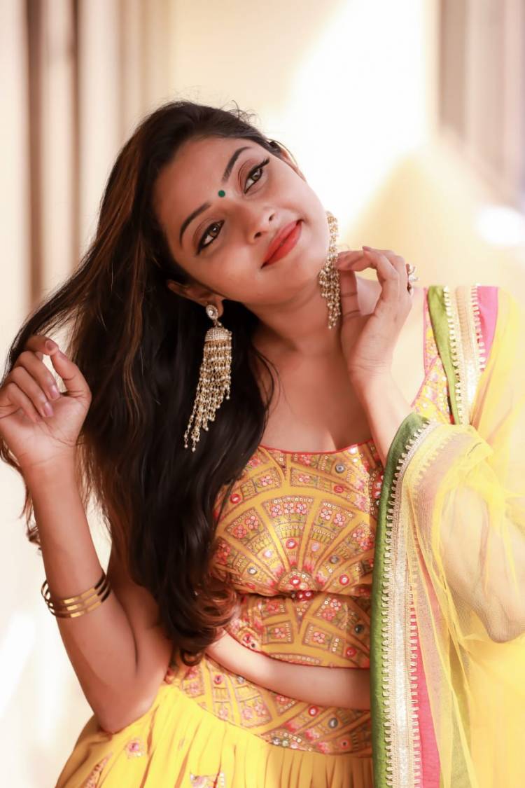 A mermaid with a toe Scorching stills of #Aramm & #Sangathalaivan fame   @sunulakshmi123