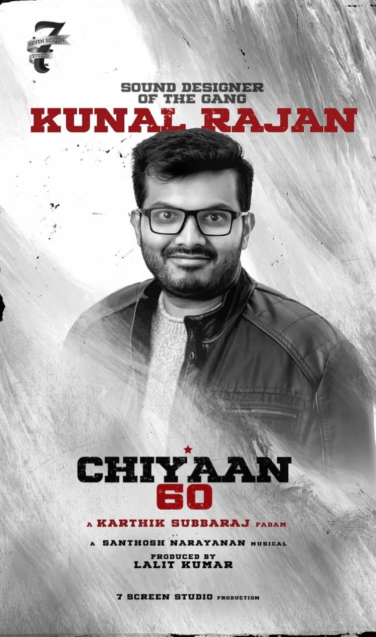 .@kunal_rajan joins the gang of #Chiyaan60 !!