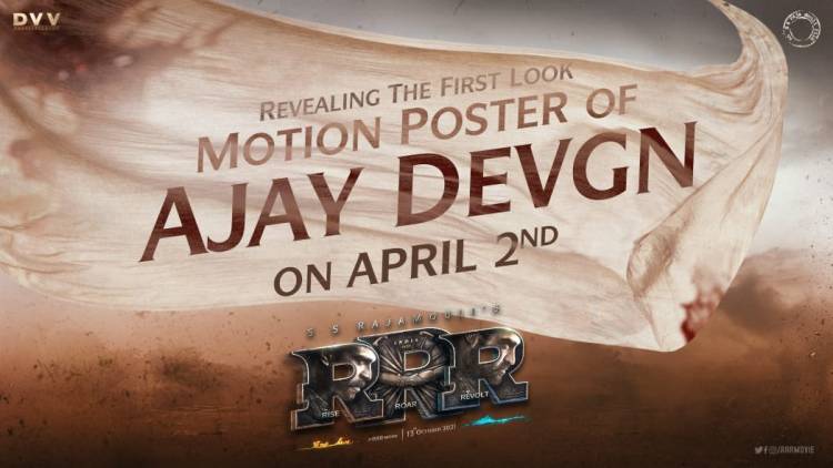 Witness AjayDevgn as never seen before in his strongest avatar! Gear up for the Motion Poster of AjayDevgn on April 2nd.