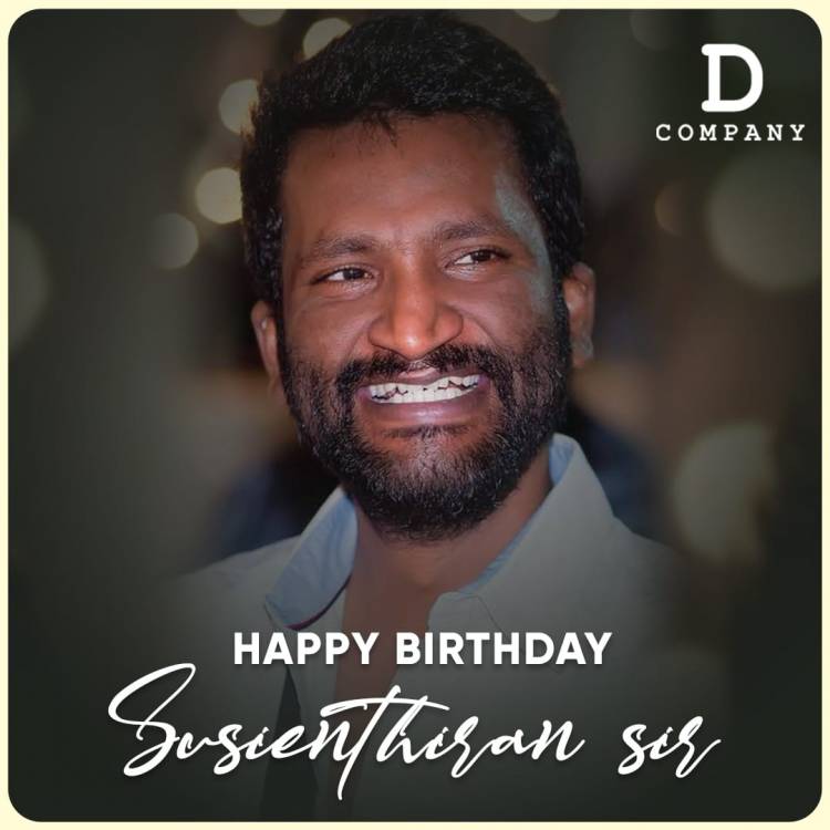 Wishing our very own director #Susienthiran sir a Happy Birthday!