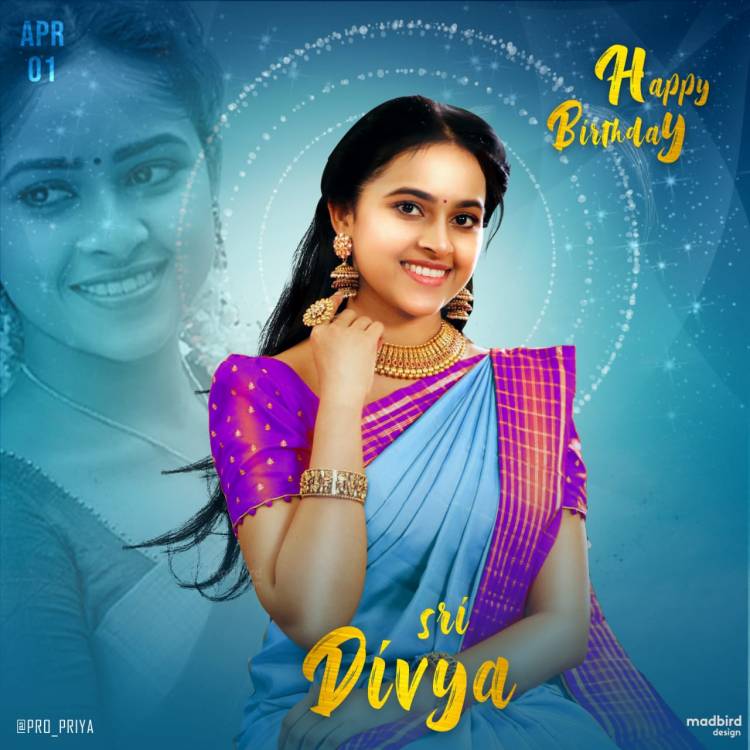 Wishing the ever gorgeous @SDsridivya a very happy birthday !